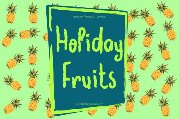Elevate Your Seasonal Designs with the Playful Charm of Holiday Fruits