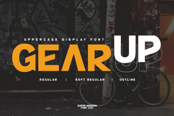 Gear Up Sporty: Bold Typography for High-Impact Design