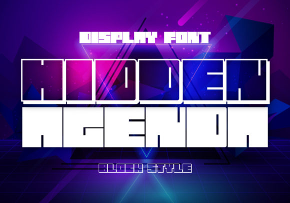 Hidden Agenda: Unlocking the Power of Bold Display Typography in Modern Design