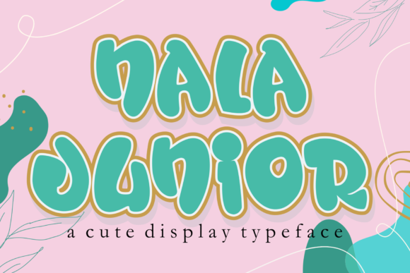 Nala Junior: The Cool Display Font for Modern Creators