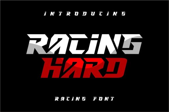 Racing Hard: Why This Bold Typeface Demands Respect and Strategy