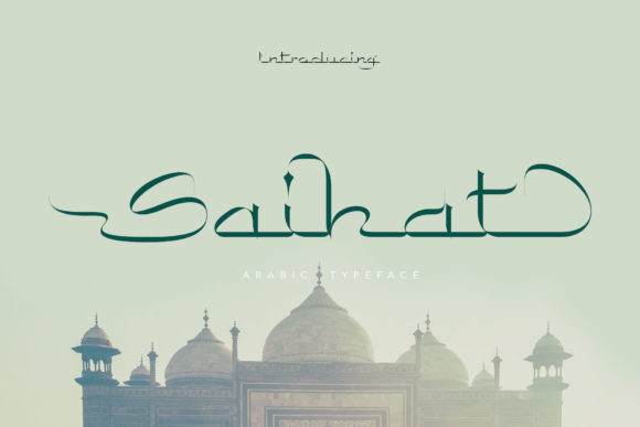 Saihat: Elevating Your Design Projects with Distinct Arabic-Styled Typography