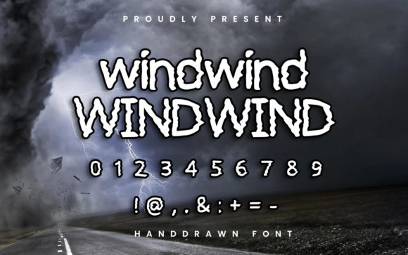 Windwind: The Wavy Display Font That Elevates Every Design