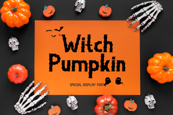 Witch Pumpkin: Elevating Halloween Design with Bold Typography